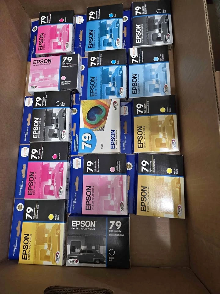 BRAND NEW EPSON 79 ink cartridges_SEALED