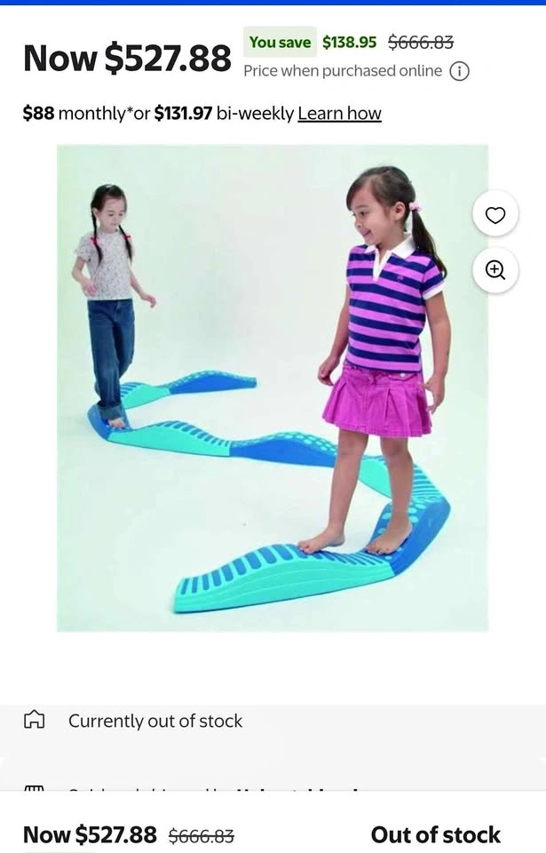 Brand new Weplay tactile path