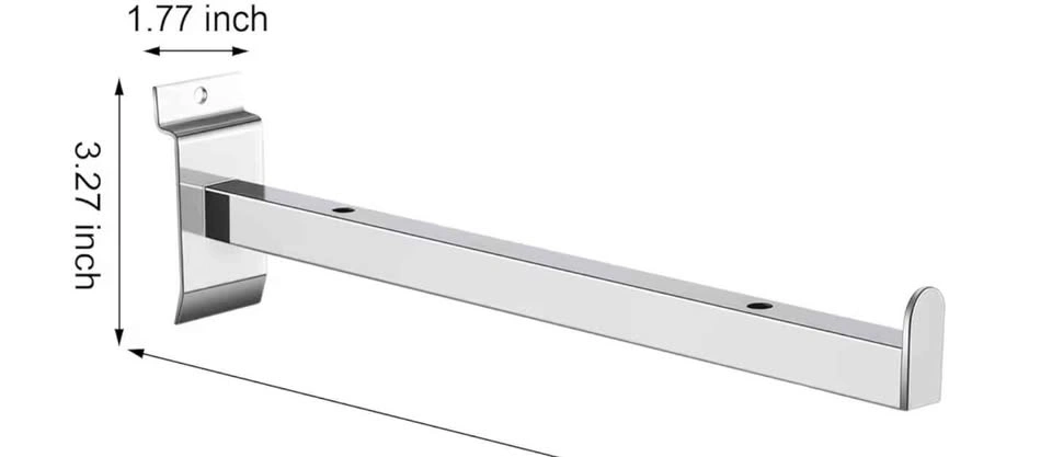 Slat wall brackets & glass shelf - photo 3