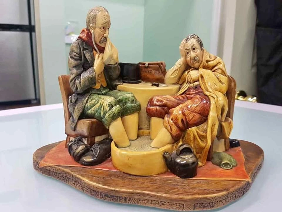 Rare Doctors dilemma statue