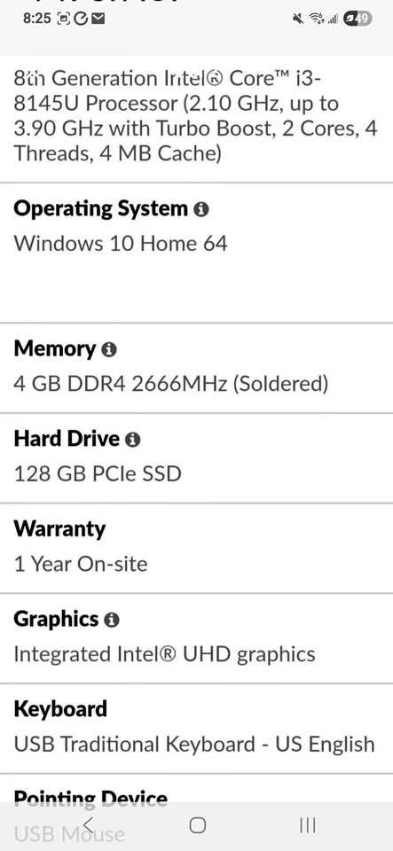 BRAND NEW Lenovo ThinkCentre M90n subcompact computer system