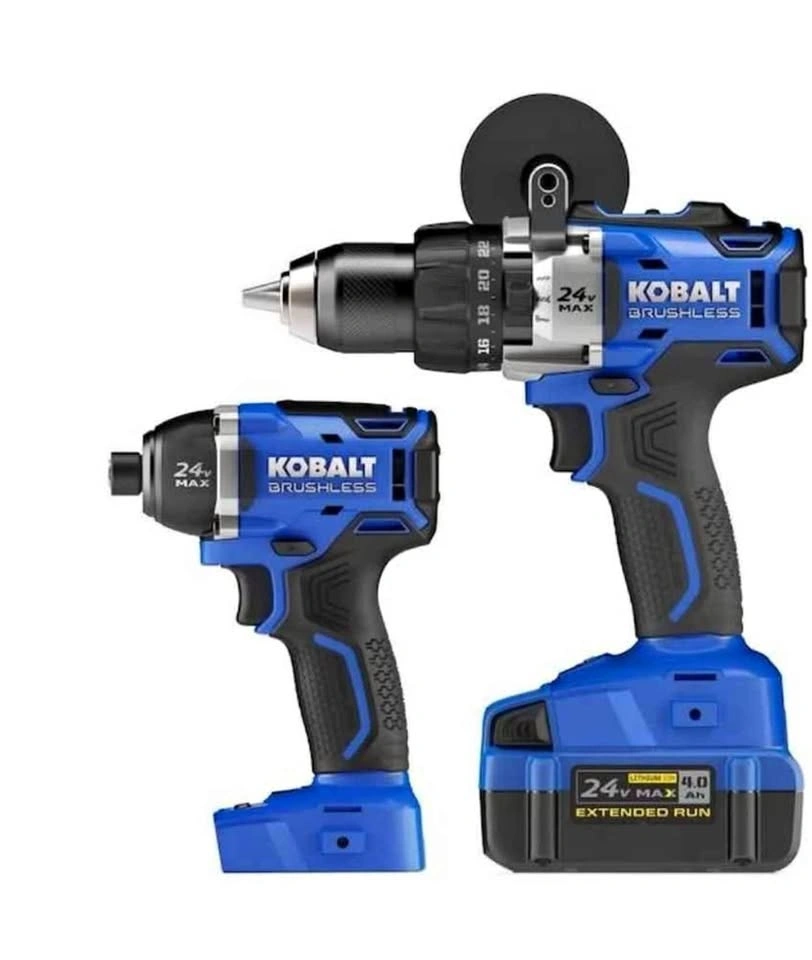 BRAND NEW set of Kobalt 24-V Max Cordless Tools Combo