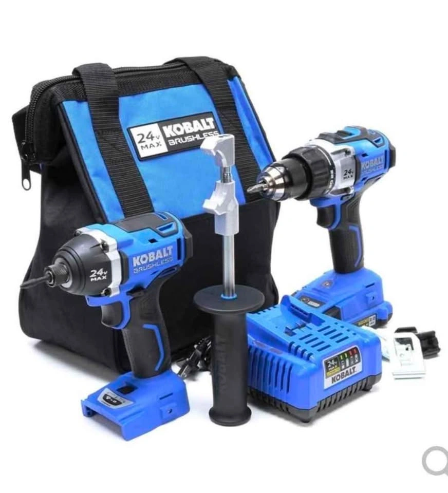 BRAND NEW set of Kobalt 24-V Max Cordless Tools Combo - photo 2