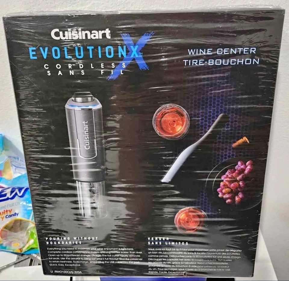 BRAND NEW Cruisinart Evolution X wine opener
