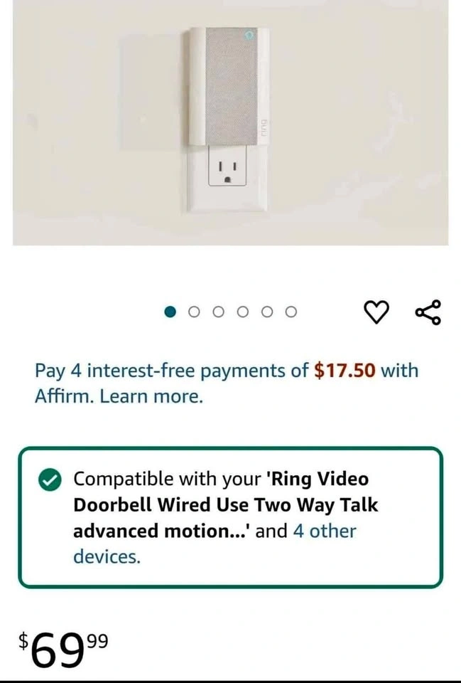 BRAND NEW Ring chime PRO_SEALED!!!