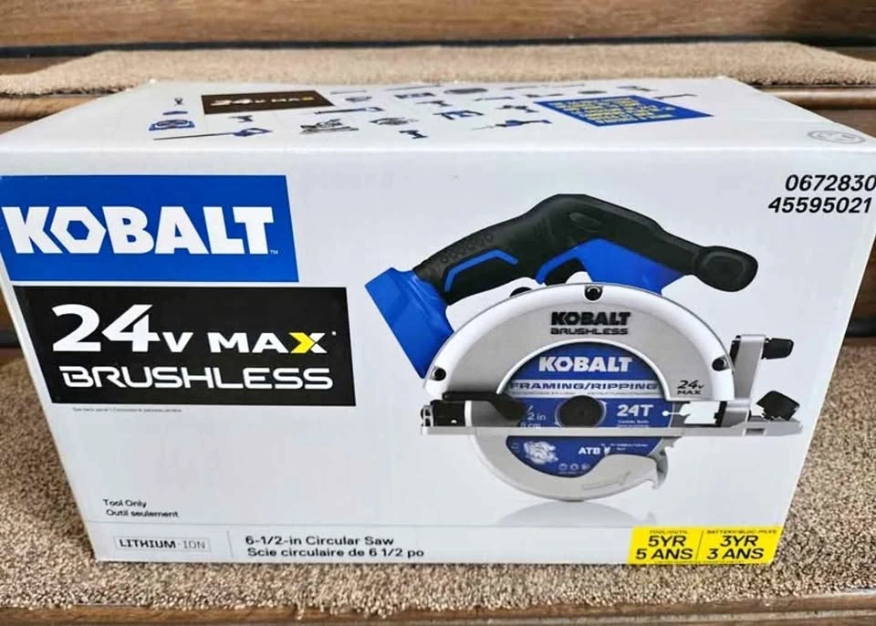 BRAND NEW KOBALT cordless circular saw_TOOL