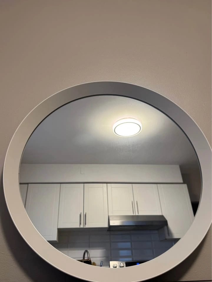 IKEA LANGESUND Round Mirror - photo 2