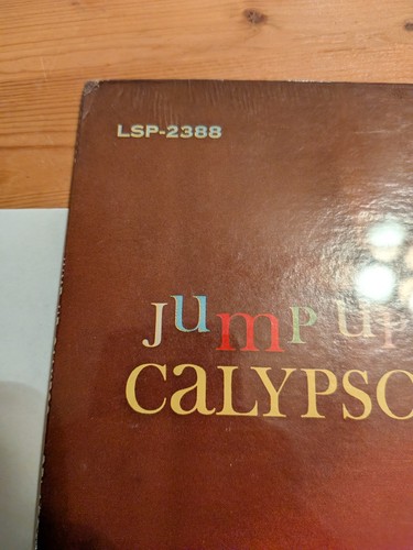 Harry Belafonte Jump Up Calypso LP LSP-2388 Living Stereo SEALED - photo 5