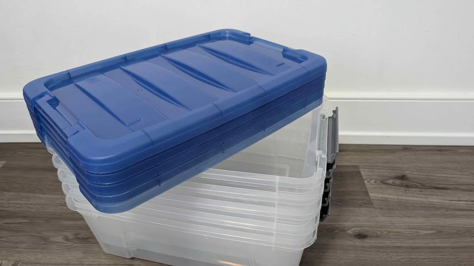 Set of 9 Sterilite Latching Storage Bins - 12.2L - photo 2