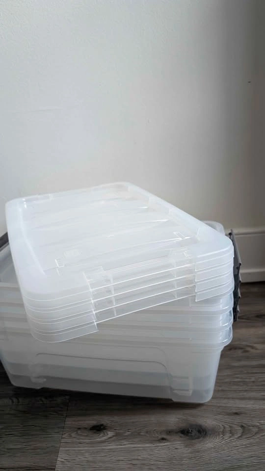 Set of 9 Sterilite Latching Storage Bins - 12.2L - photo 5