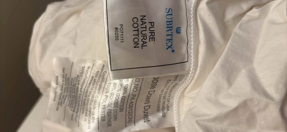 Subrtex Goose Down Duvet - Queen - photo 2