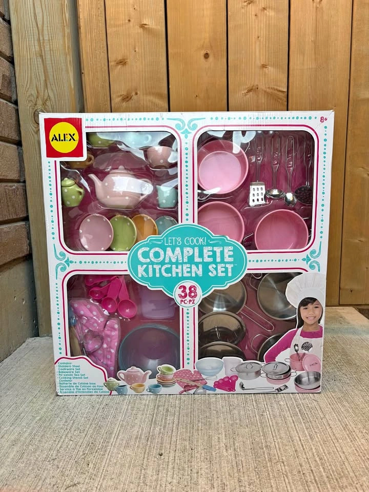 ALEX Let’s Cook! Complete Kitchen Set – 38 Pieces + Original Box