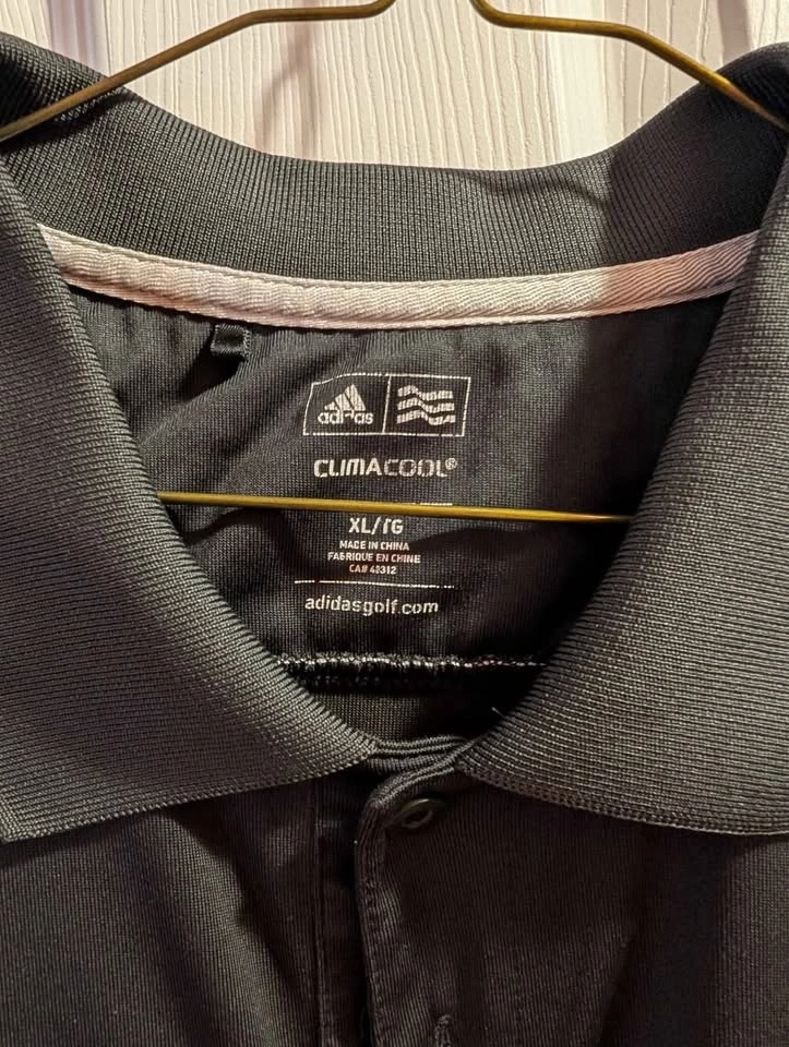 Adidas Climalite Men's Golf Shirt sized XL - photo 2