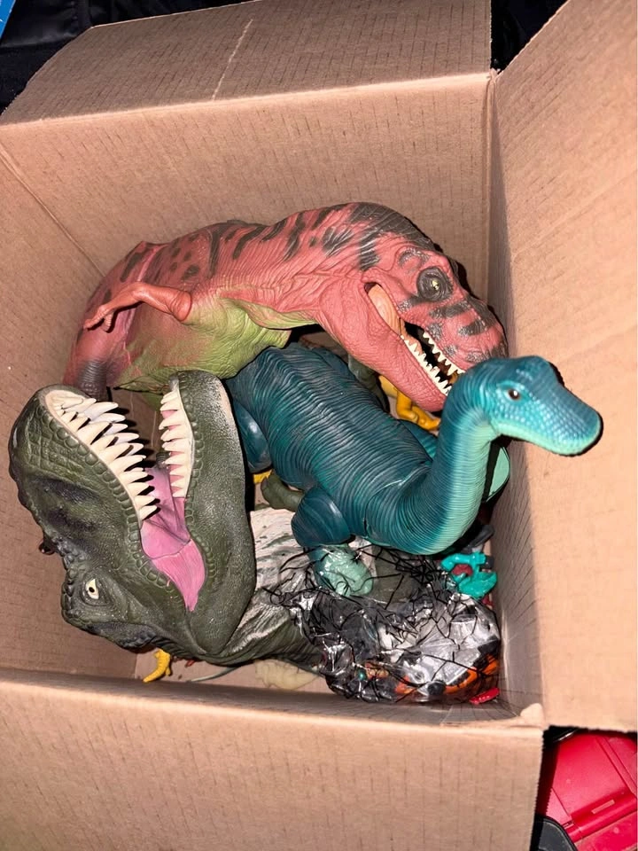 Assorted Dinosaur and Animal Toy Figure Lot