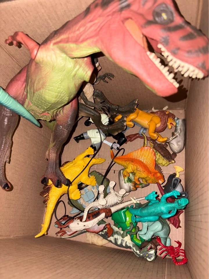 Assorted Dinosaur and Animal Toy Figure Lot - photo 2