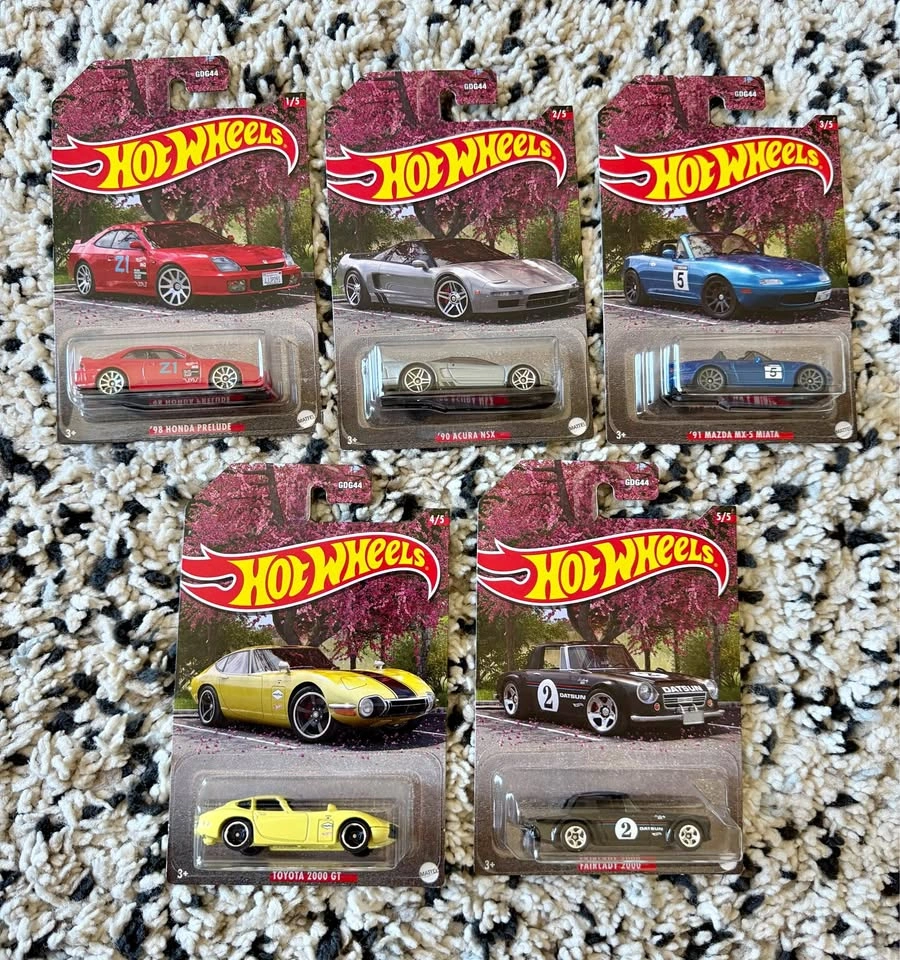 Hot Wheels Japanese Classics Set