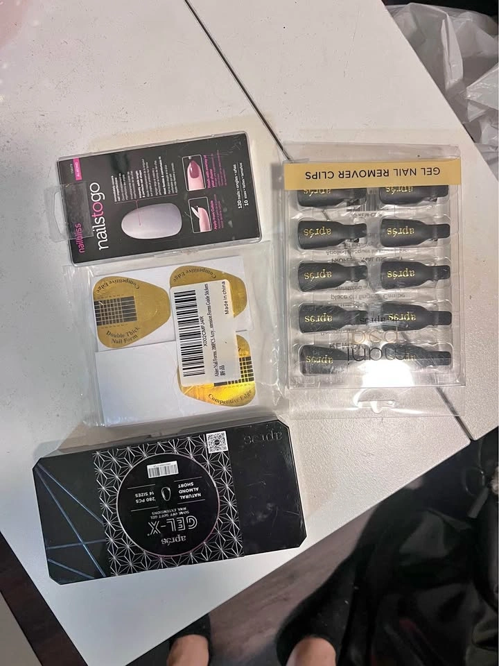 Gel-X Nail Extension Kit and Accessories Bundle