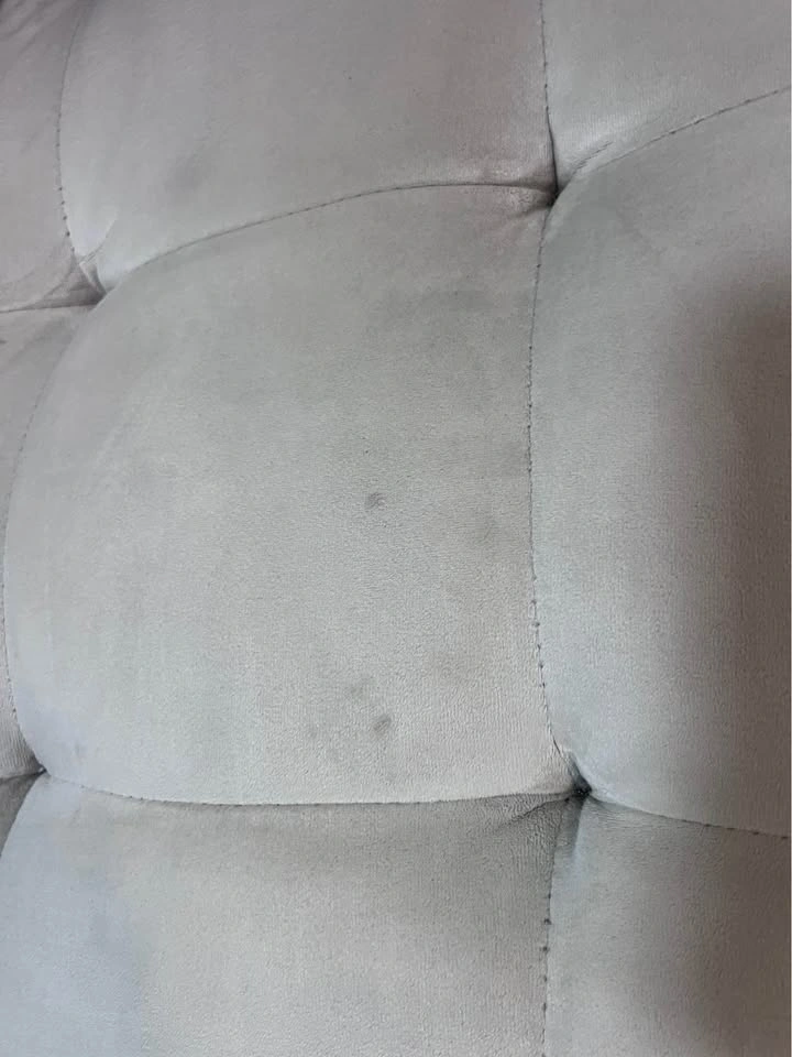 61.5 Inch Tufted Pink Velvet Sofa - photo 3