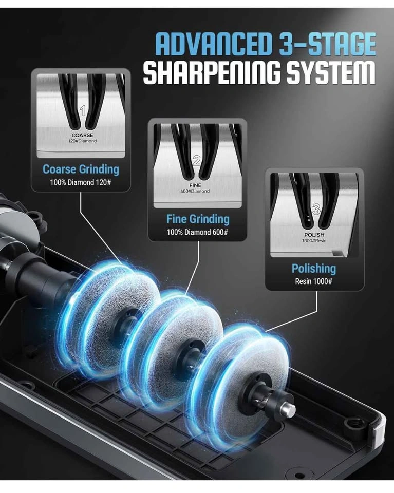 LEFUGO Electric Knife Sharpener - photo 3