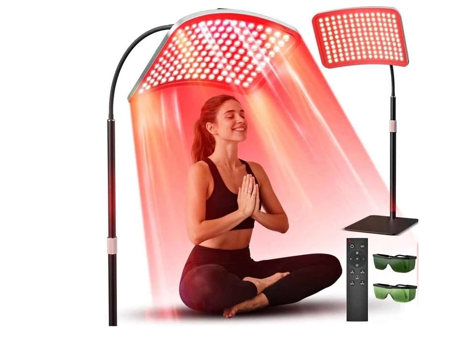 Red Light Therapy Lamp with Adjustable Stand