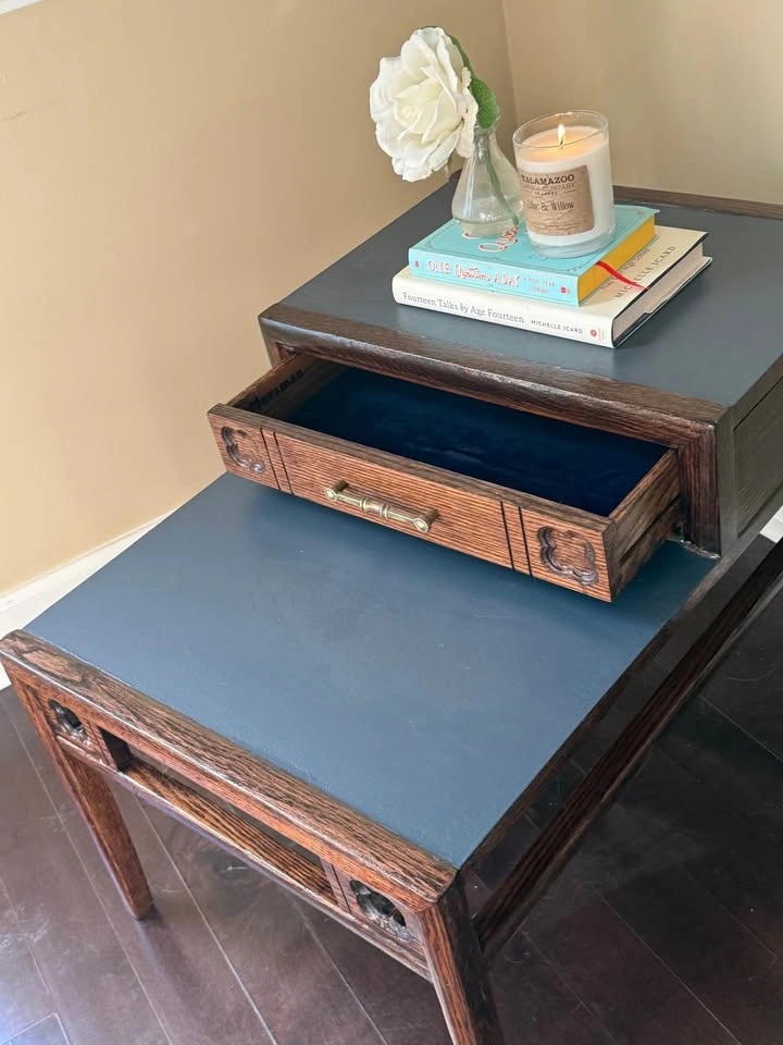 Vintage Mid-Century Mersman Two-Tier Step End Tables Set - photo 5