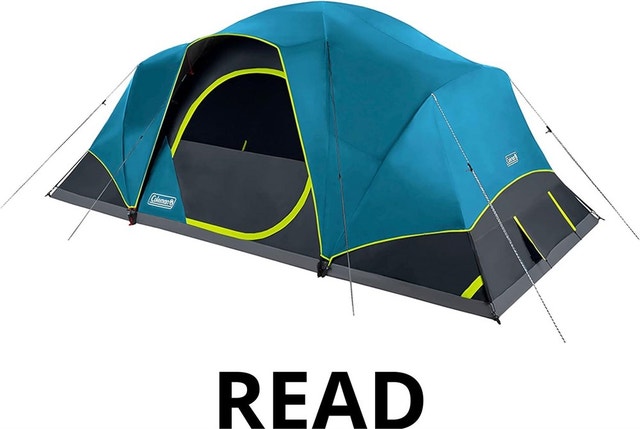 Coleman Skydome Camping Tent, 4/6/10 Person Tent