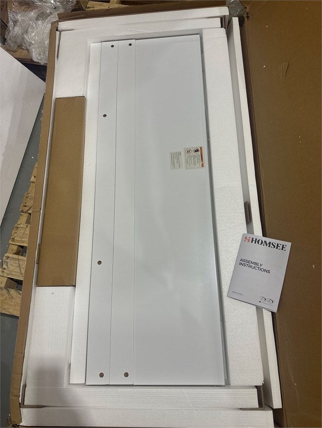 61"W Kitchen Island With 2 Drawers and 4 Doors - White - photo 4
