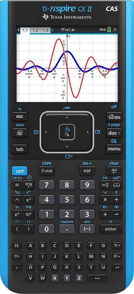 Texas Instruments TI-Nspire CX II CAS Color Graphing Calculator
