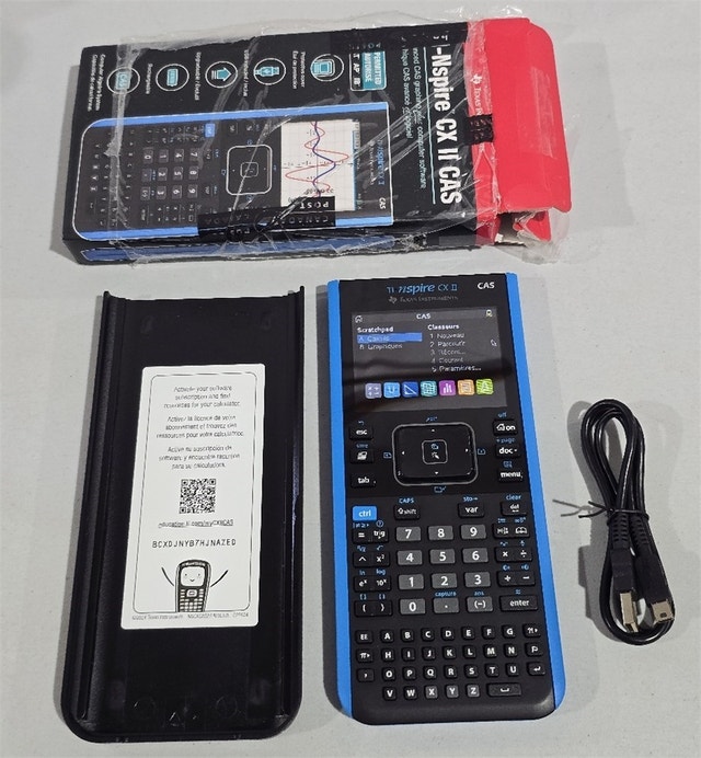 Texas Instruments TI-Nspire CX II CAS Color Graphing Calculator - photo 3