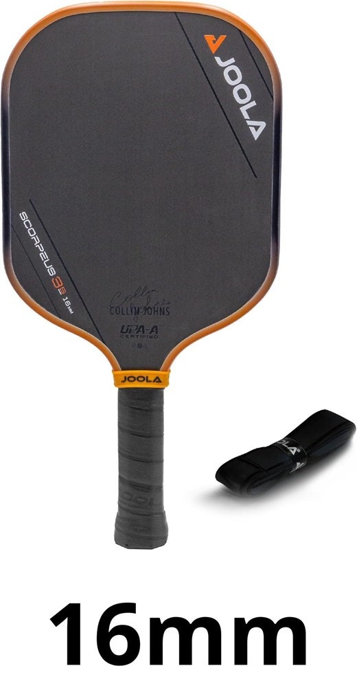 JOOLA 3S Pickleball Paddles Raw Carbon Fiber Ben Johns