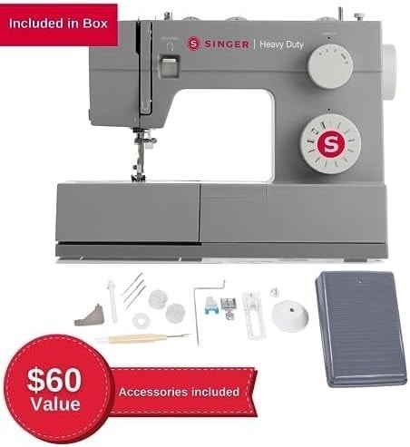 SINGER Heavy Duty 4411 (Grey) High Speed Sewing Machine - photo 2