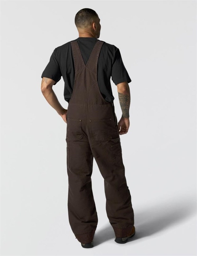 Carhartt Men's Loose Fit Washed Duck Insulated Bib Overalls - photo 2