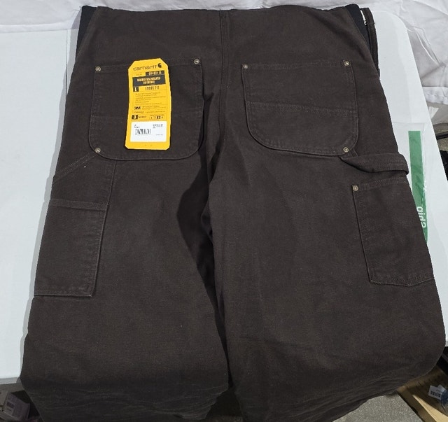 Carhartt Men's Loose Fit Washed Duck Insulated Bib Overalls - photo 3