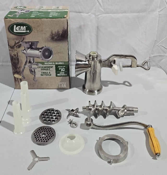 LEM Products 821 10 Stainless Steel Clamp-On Hand Grinder - photo 3