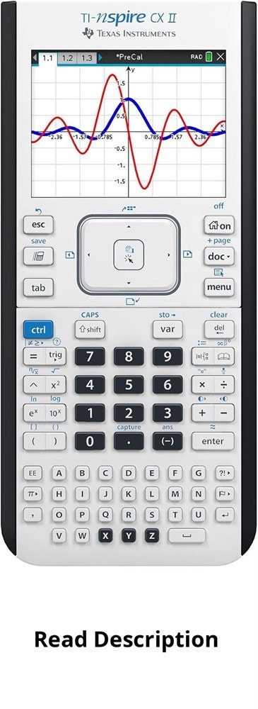 Texas Instruments TI-Nspire CX II Color Graphing Calculator