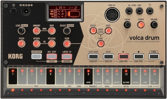Korg Volca Drum Digital Percussion Synthesizer