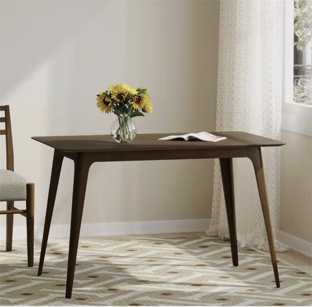 Gideon Natural Walnut Dining Table by Noble House