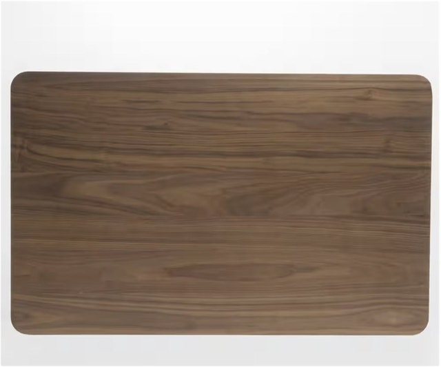 Gideon Natural Walnut Dining Table by Noble House - photo 2