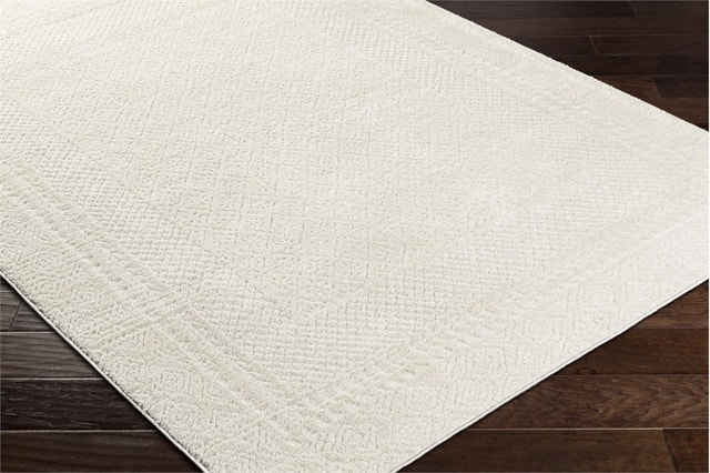 Ivory 7'10 x 10' Freud Rug with Patterns by Livabliss - photo 2