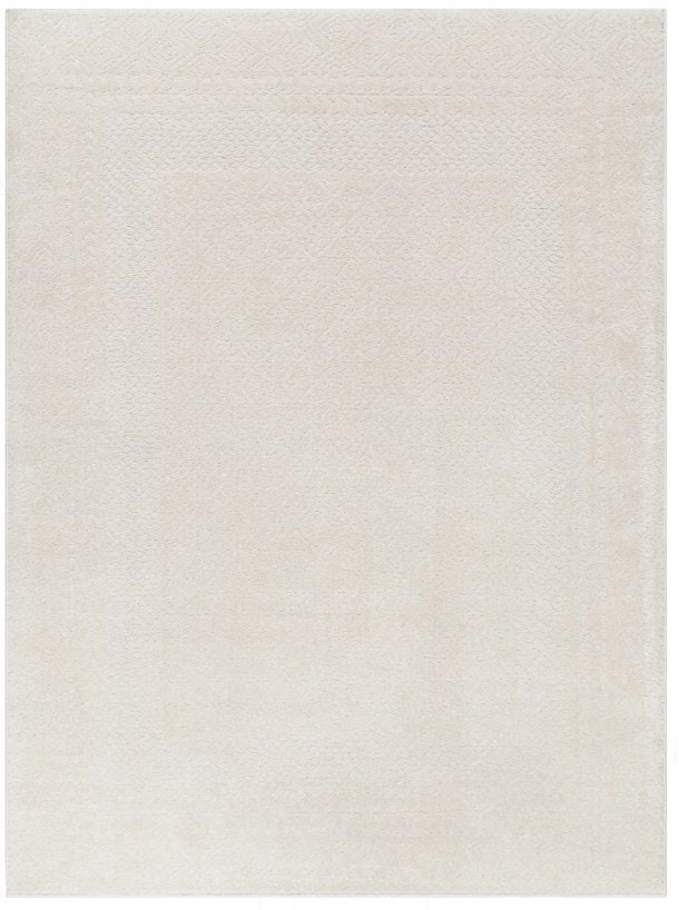 Ivory 7'10 x 10' Freud Rug with Patterns by Livabliss - photo 4