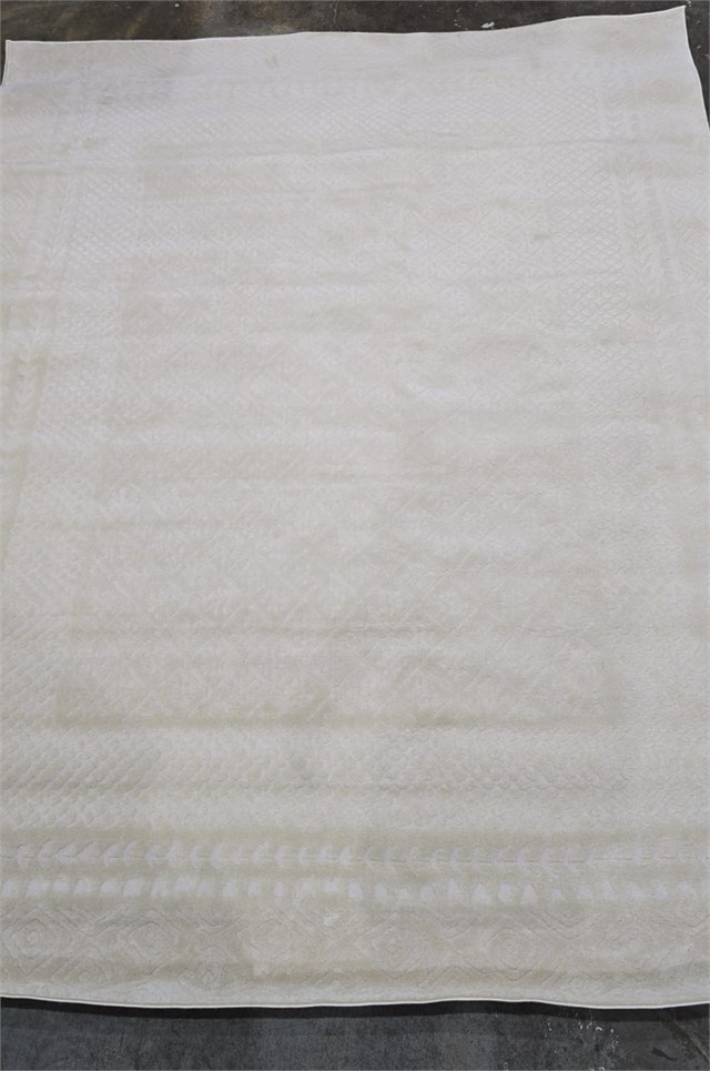 Ivory 7'10 x 10' Freud Rug with Patterns by Livabliss - photo 5