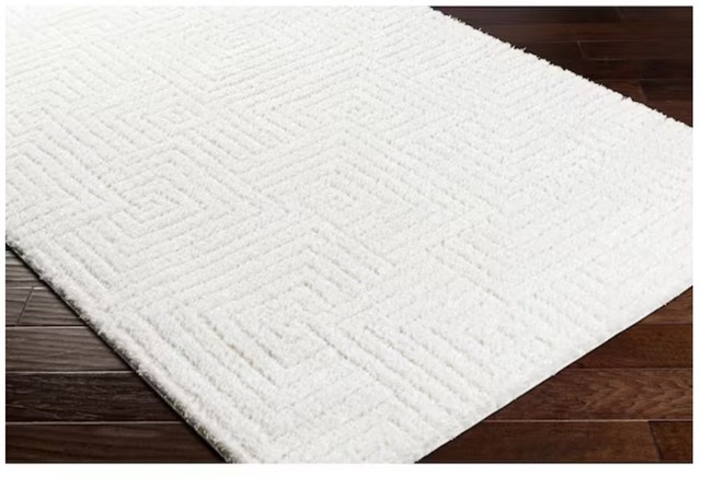 6' 7" x 9' Livabliss Nomadic Ivory Tribal Indoor Shag Rug - photo 2