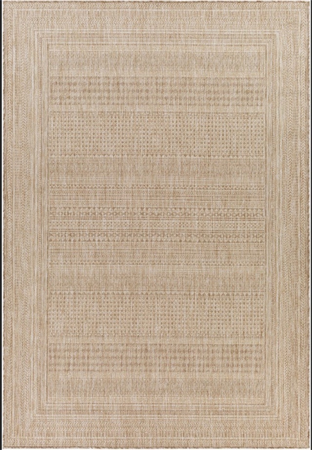 7' 10" x 10' LIVABLISS Tuareg Machine Woven Rug Brown - photo 2