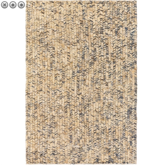 8' x 10' Surya Valkeveen Global Charcoal Area Rug - photo 3