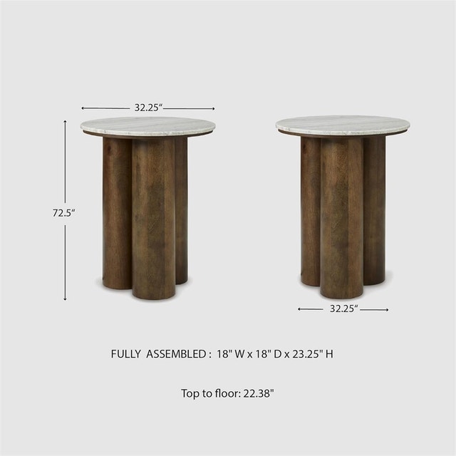 Signature Design by Ashley Henfield Contemporary Accent Table - photo 3
