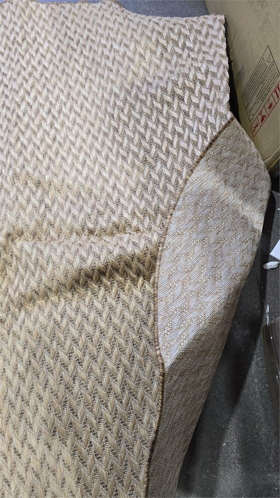 8' round, Malaya Herringbone Power Loom Indoor/Outdoor Rug - photo 4