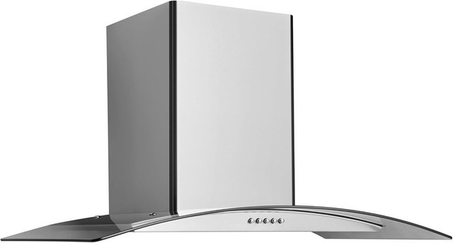 Hauslane Wall Mount 36" Range Hood - Stainless Steel & Glass - photo 2