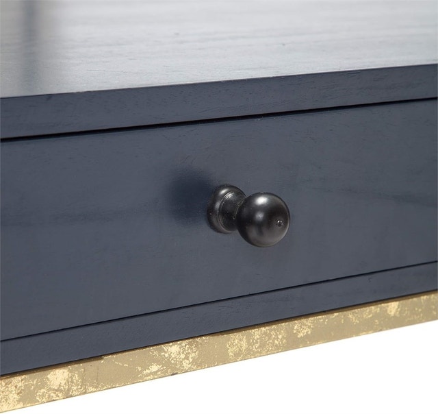 Jolie Modern Living Room Accent Solid Wood Metal Frame - photo 3