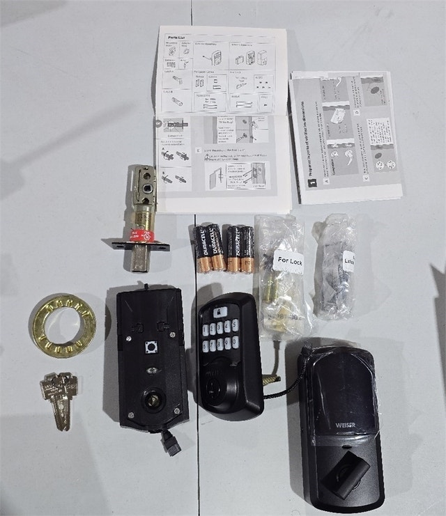 Weiser Aura Matte Black Bluetooth Door Lock - photo 3