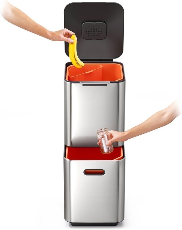 40L Joseph Joseph Intelligent Waste Totem Kitchen Trash Can